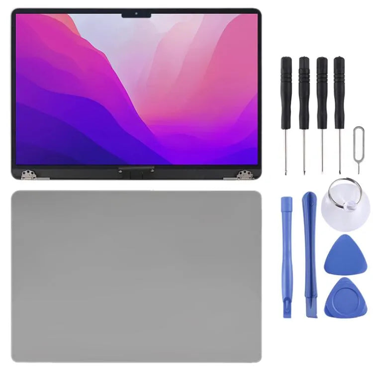 LCD-scherm met digitizer volledige montage voor MacBook Air 13,6 inch A2681 (2022, grijs)
