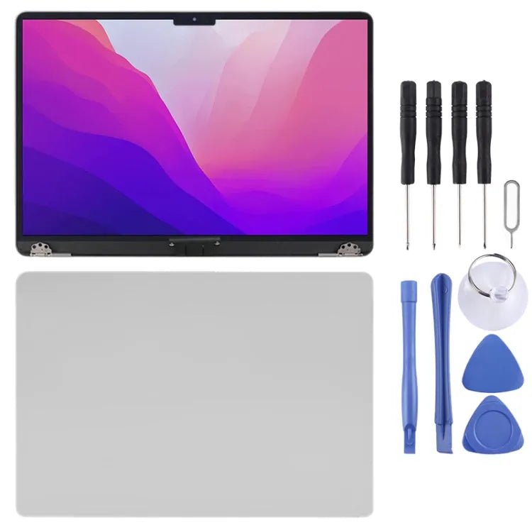 LCD-scherm met digitizer volledige montage voor MacBook Air 13,6 inch A2681 (2022, zilver)