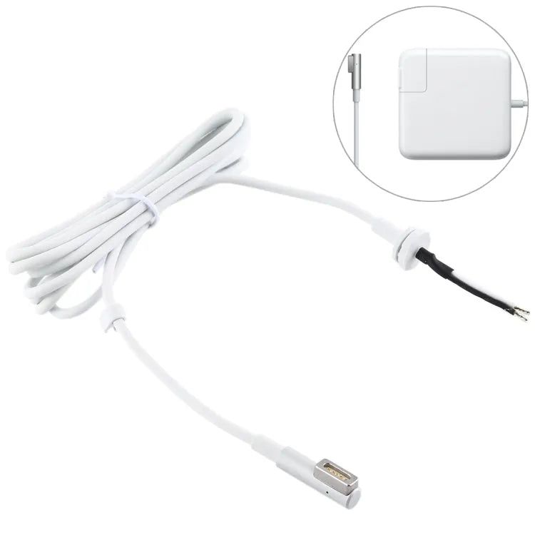 Power adapter oplader L-tip 45W 60W 85W magnetische kabel voor Apple MacBook (wit)