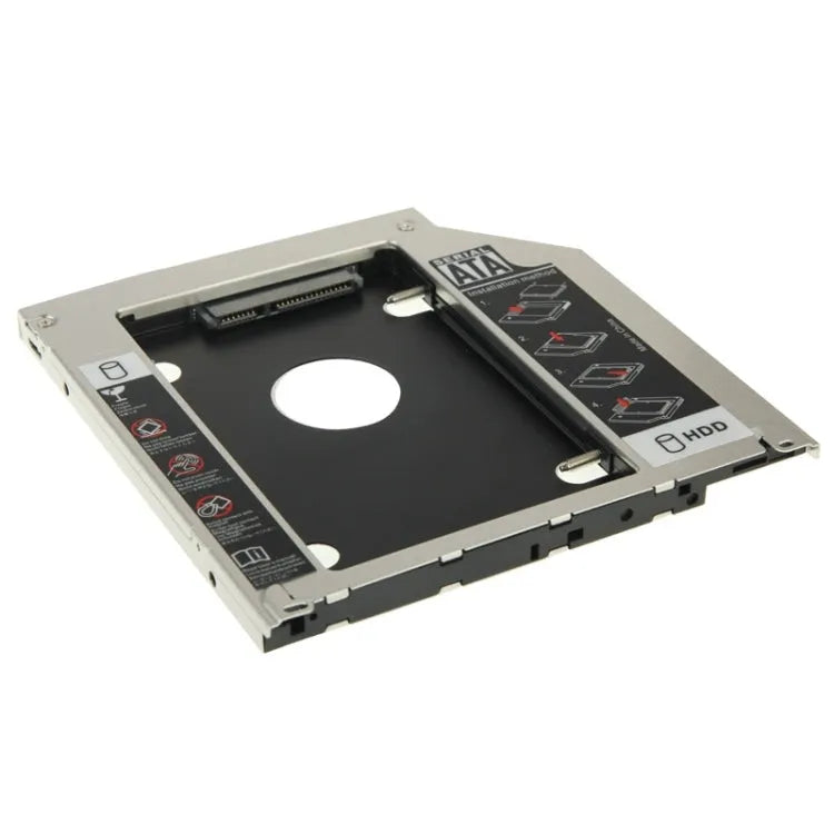 Tweede harde schijf caddy 2,5 inch SATA naar SATA voor MacBook Pro (dikte 9,5 mm)