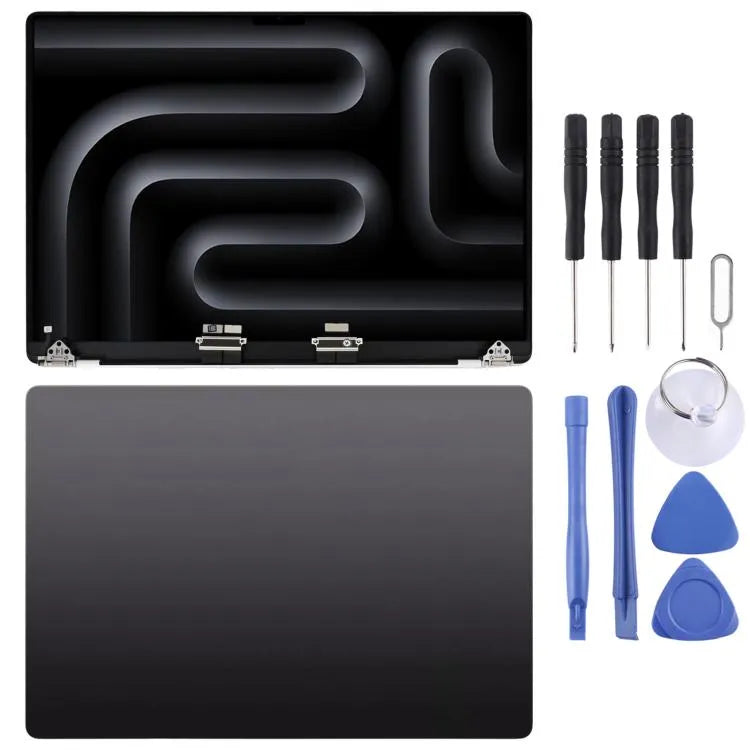 Volledig LCD-scherm voor MacBook Pro M3 Pro 14 inch A2992 EMC8407 (2023, grijs)