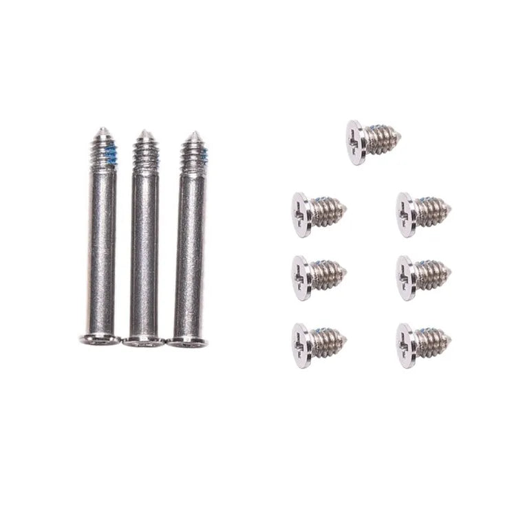 Bodemplaatschroevenset 10-in-1 voor MacBook Pro 13/15/17 inch A1278 A1286 A1297 (3 lang + 7 kort)