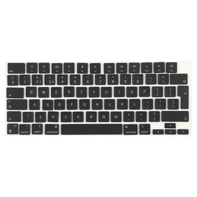 Toetsenbord UK-versie voor MacBook Air M2 13,3 en 15,3 inch A2681 A2941 (middernacht)