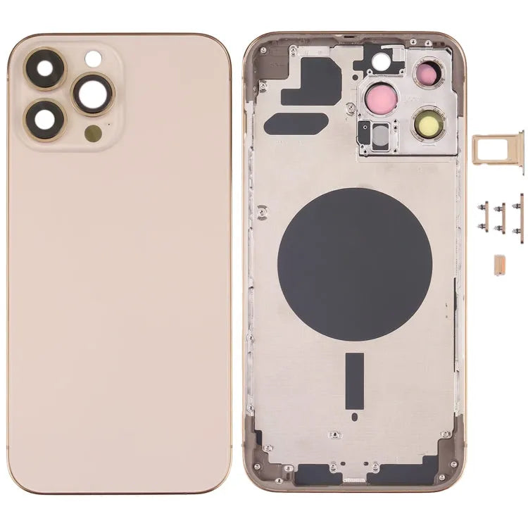 Achterbehuizing met SIM-lade, zijknoppen en cameralens voor iPhone 13 Pro Max (v2)