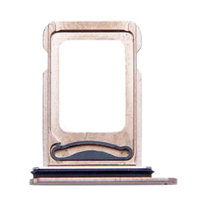 SIM-kaartlade met dubbele SIM-houder voor iPhone 13 Pro Max (goud)