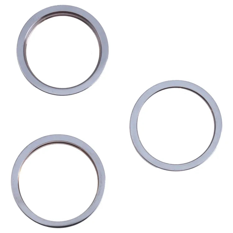 Achtercamera glaslens met metalen beschermring voor iPhone 13 Pro, 3 stuks (blauw)