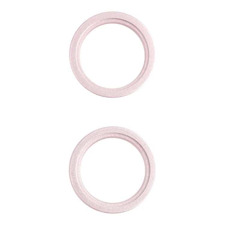 2 stuks cameralensring metaal voor iPhone 13 mini (goud)