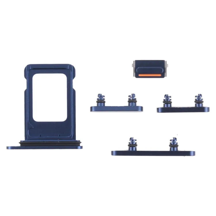 SIM-kaartlade met zijtoetsenset voor iPhone 13 (blauw)