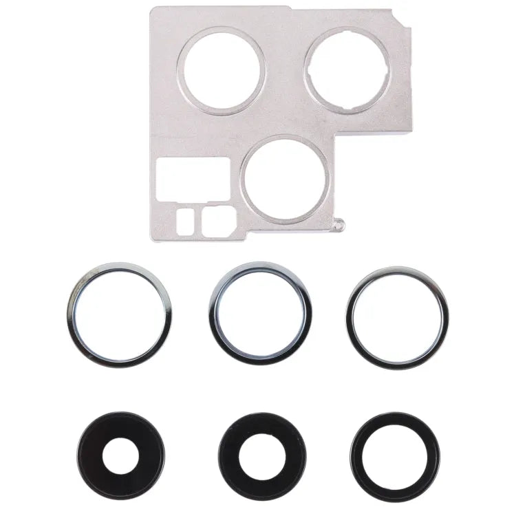 Cameralens-cover met houder voor iPhone 13 Pro (groen)