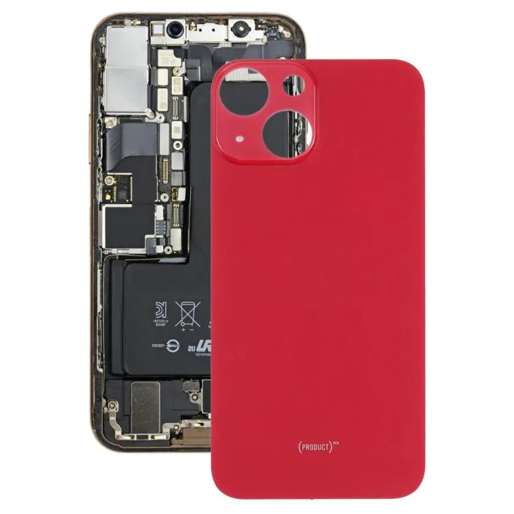 Batterij-achterklep behuizing voor iPhone 13 Mini (rood)