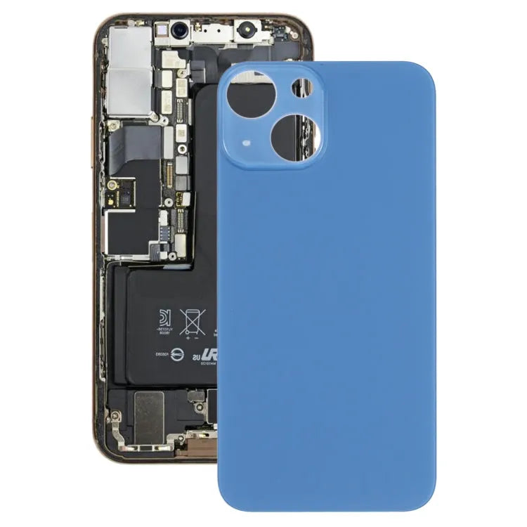 Batterij-achterklep behuizing voor iPhone 13 Mini (blauw)