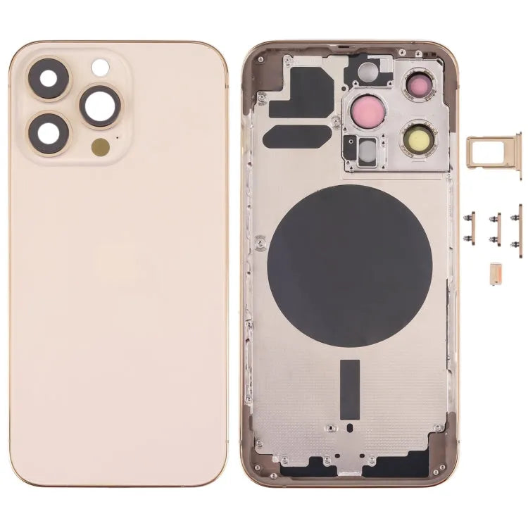 Achterbehuizing met SIM-lade, knoppen en cameralens voor iPhone 13 Pro