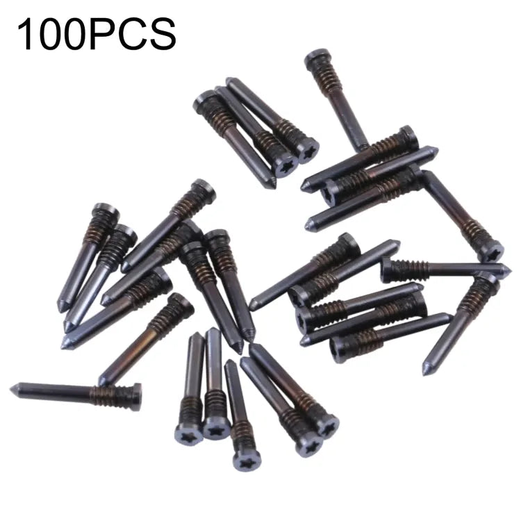 100 stuks oplaadpoortschroeven voor iPhone 13 Pro Max (blauw)