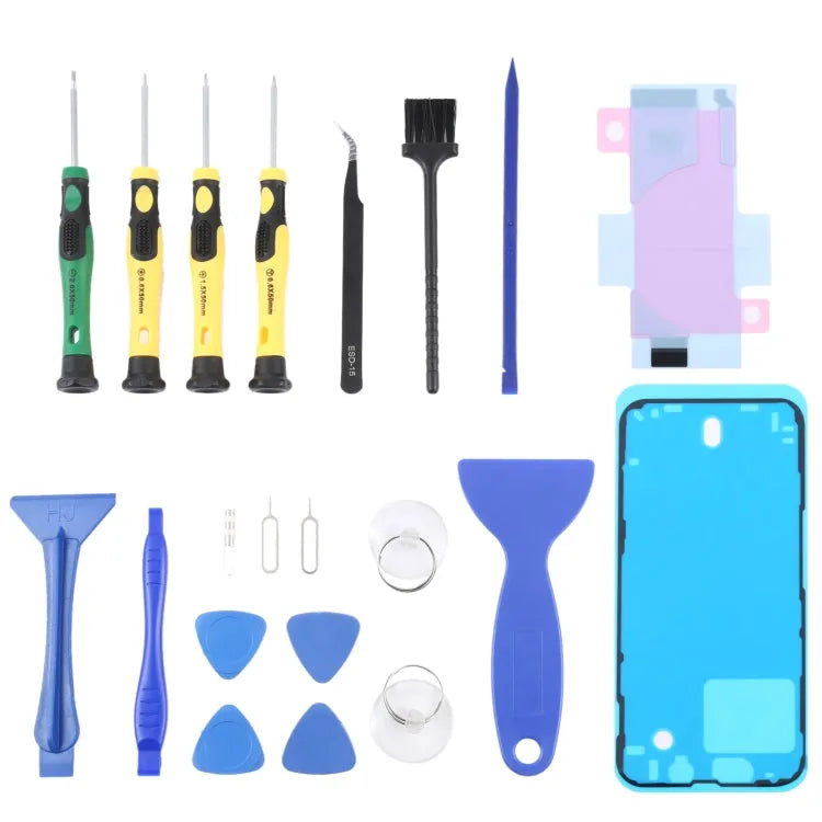 JIAFA JF-8182 21-in-1 lijm- en gereedschapsset voor iPhone 13 mini