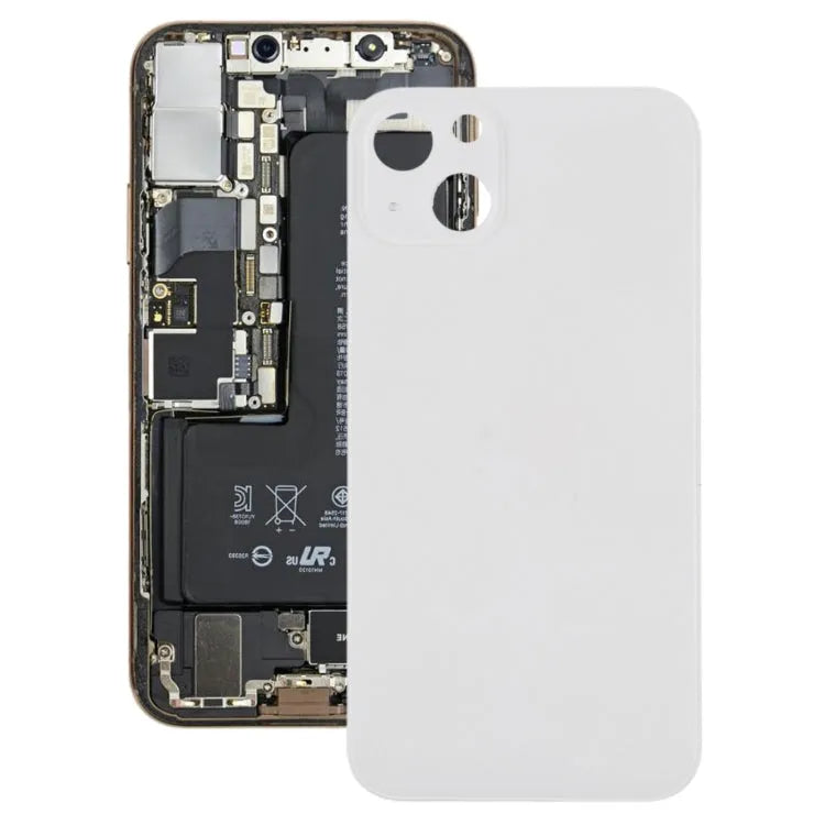 Achterbehuizing met batterijklep voor iPhone 13 (wit)