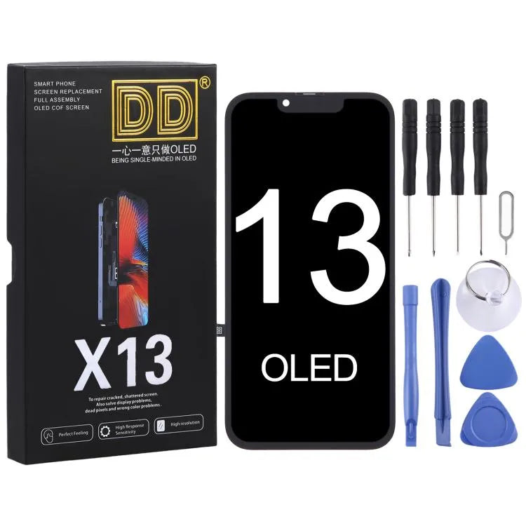 Zacht DD OLED-scherm met digitizer (volledige montage) voor iPhone 13