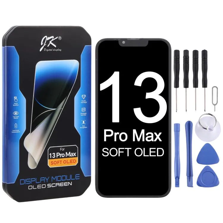 JK soft OLED-scherm met digitizer voor iPhone 13 Pro Max