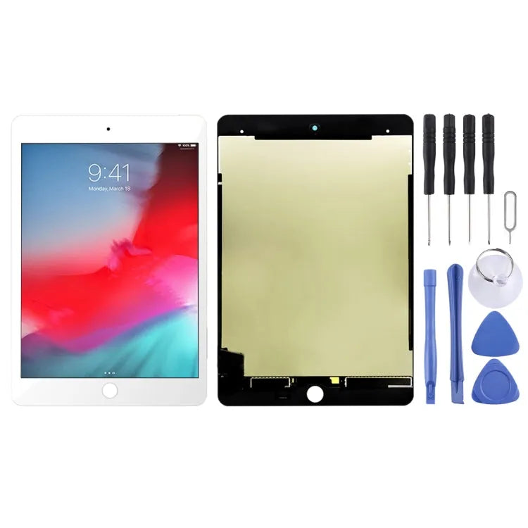 OEM LCD-scherm met digitizer voor iPad mini 5 2019 7,9 inch A2124 A2126 A2133 (wit)