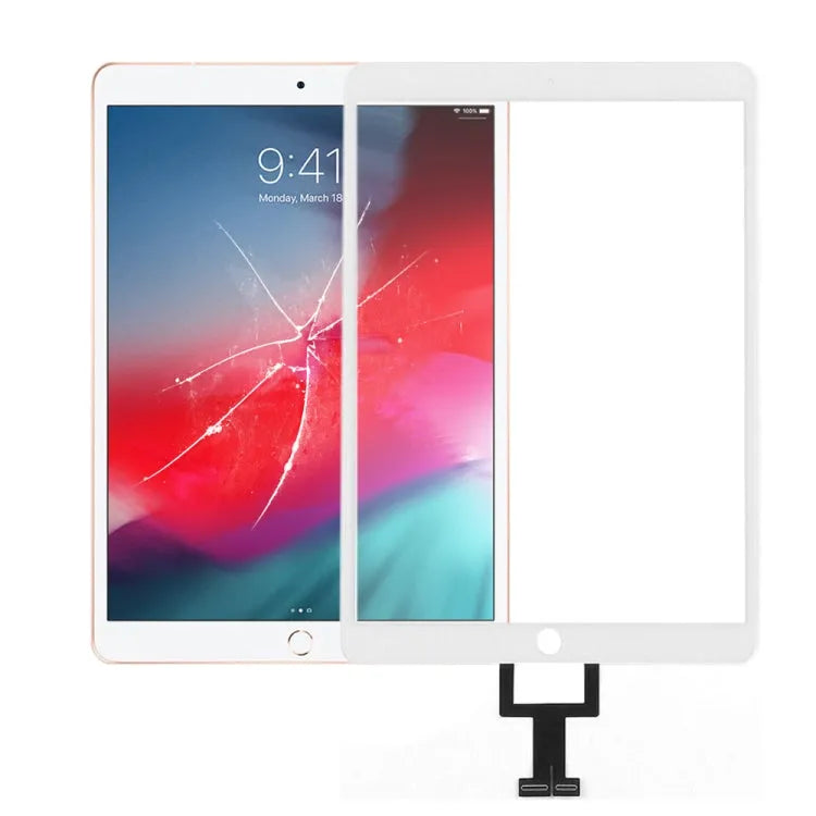 Aanraakpaneel voor iPad Air 3 2019 A2152 A2123 A2153 A2154 / Air 3 Pro 10,5 inch 2e generatie (wit)