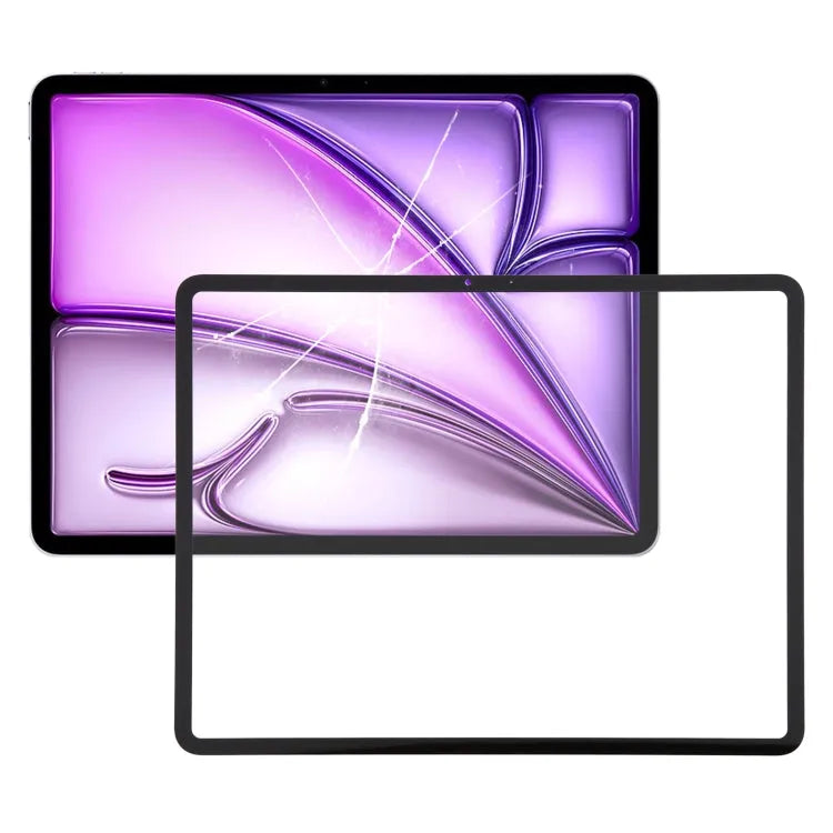 Voorscherm glazen lens met OCA-lijm voor iPad Air 13 inch 2024 A2903 A2904 A2898