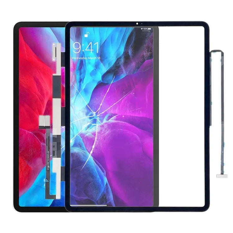 Aanraakscherm voor iPad Pro 12,9 inch A2069 A2229 A2232 A2233 (2020) (zwart)