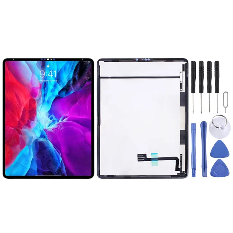 Origineel LCD-scherm met digitizer voor iPad Pro 12,9 inch 4e generatie 2020 A2069 A2232 (zwart)