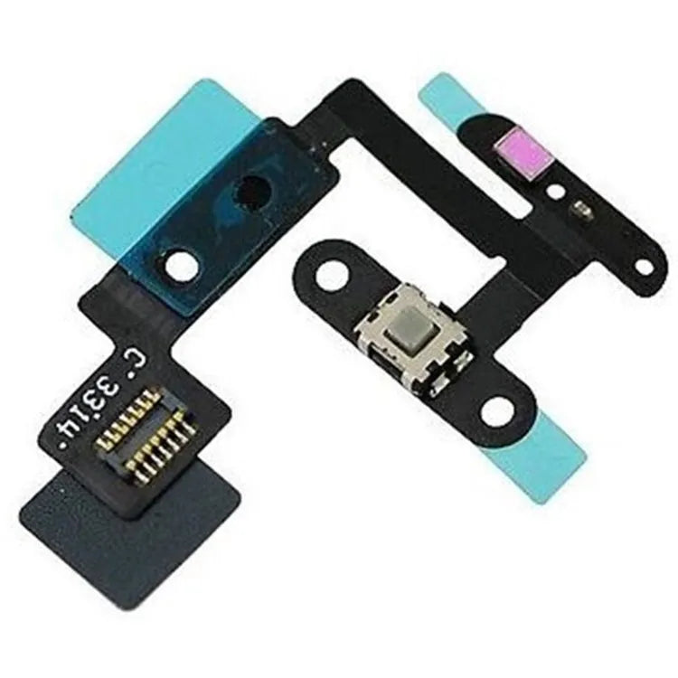 Aan/uit-knop en microfoon flexkabel voor iPad Air 2 en iPad 6
