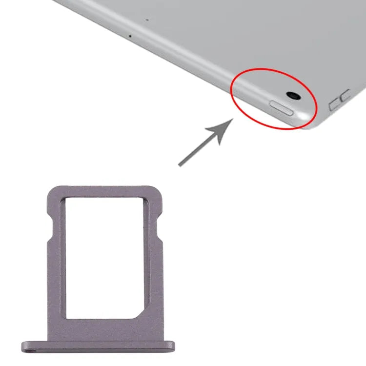 Simkaarthouder voor iPad Pro 12,9 inch / 11 inch (2018, grijs)