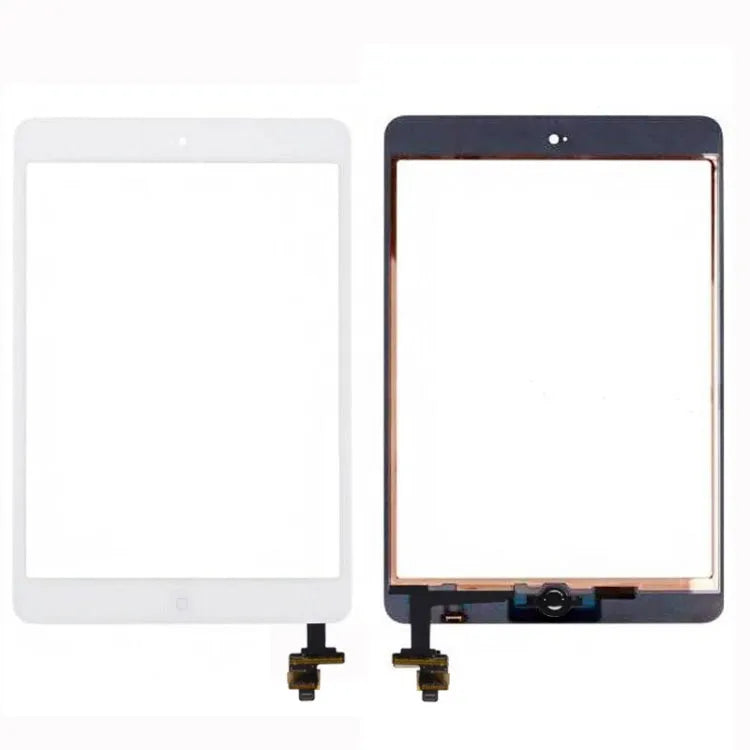 Digitizer-aanraakscherm met IC-chip en flex voor iPad mini en iPad mini 2 (wit)