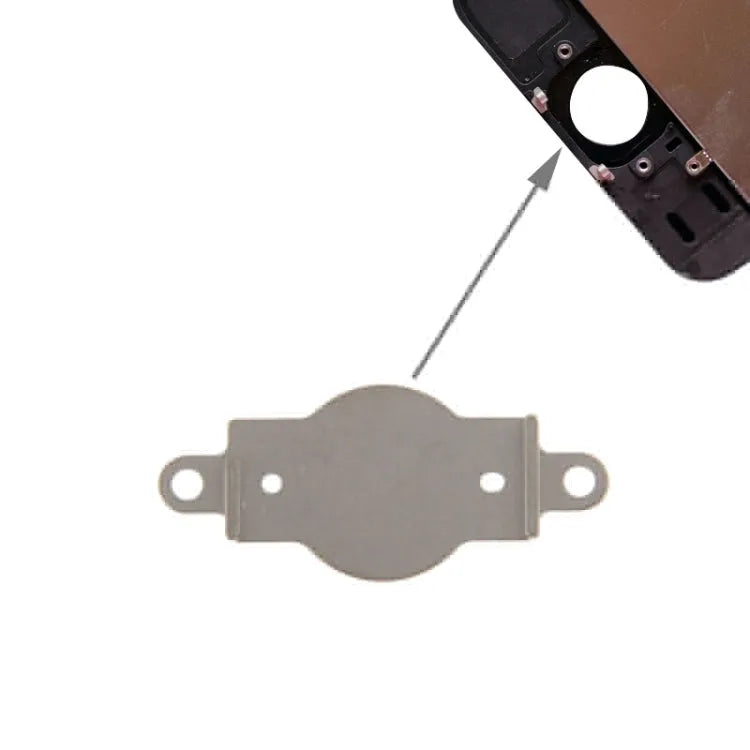 Knop-metaalplaatjes voor iPhone 5C (10 stuks)