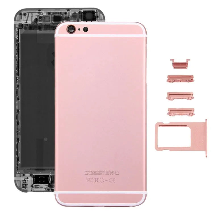 Achterbehuizing 5-in-1 voor iPhone 6s Plus (roségoud)