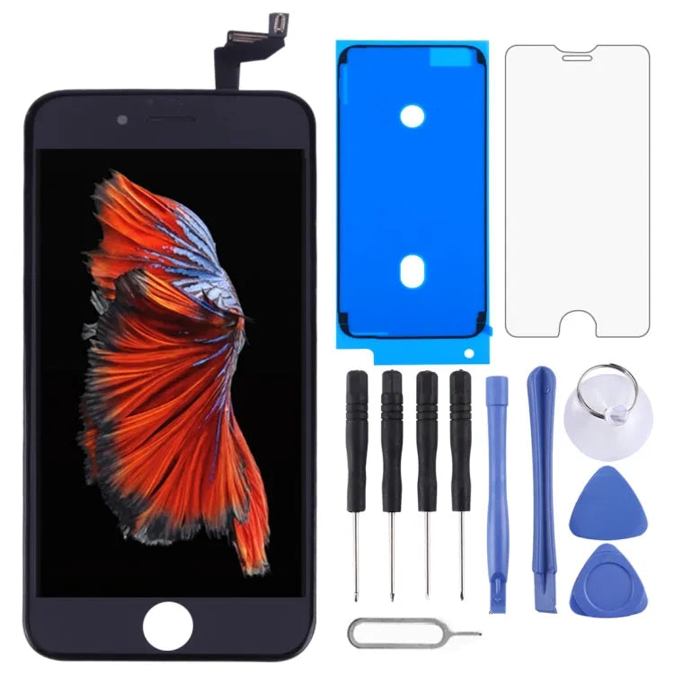 TFT LCD-scherm met digitizer en frame voor iPhone 6s (zwart)