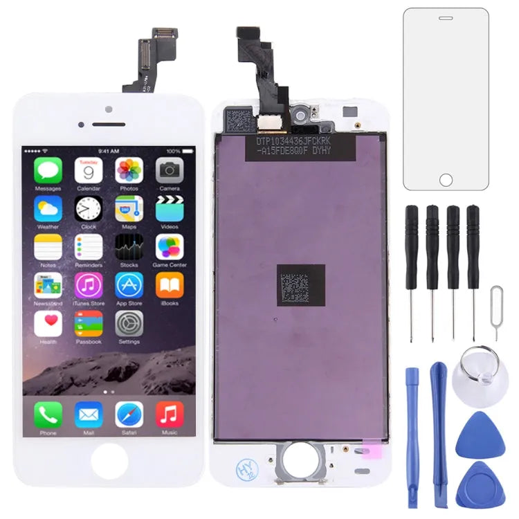 TFT LCD-scherm met digitizer voor iPhone 5S (wit)