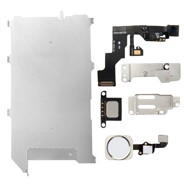 6-in-1 LCD-reparatie onderdelenset voor iPhone 6s Plus (wit)