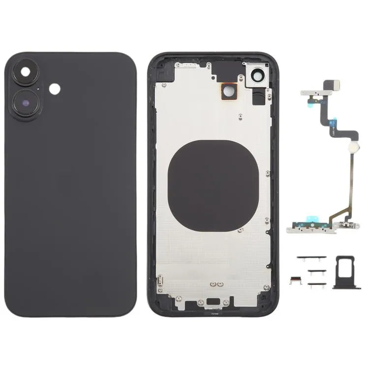 Achterkant met iPhone 16-look voor iPhone XR