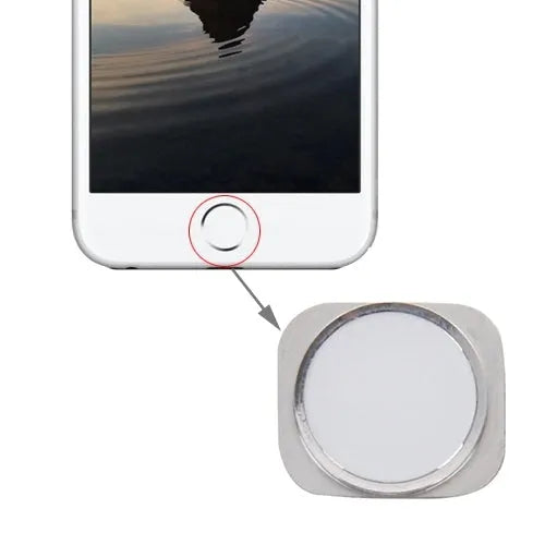 Homeknop voor iPhone 6s (zilver)