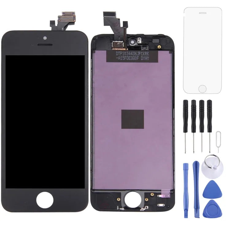 TFT LCD-scherm met digitizer en frame voor iPhone 5 (zwart)