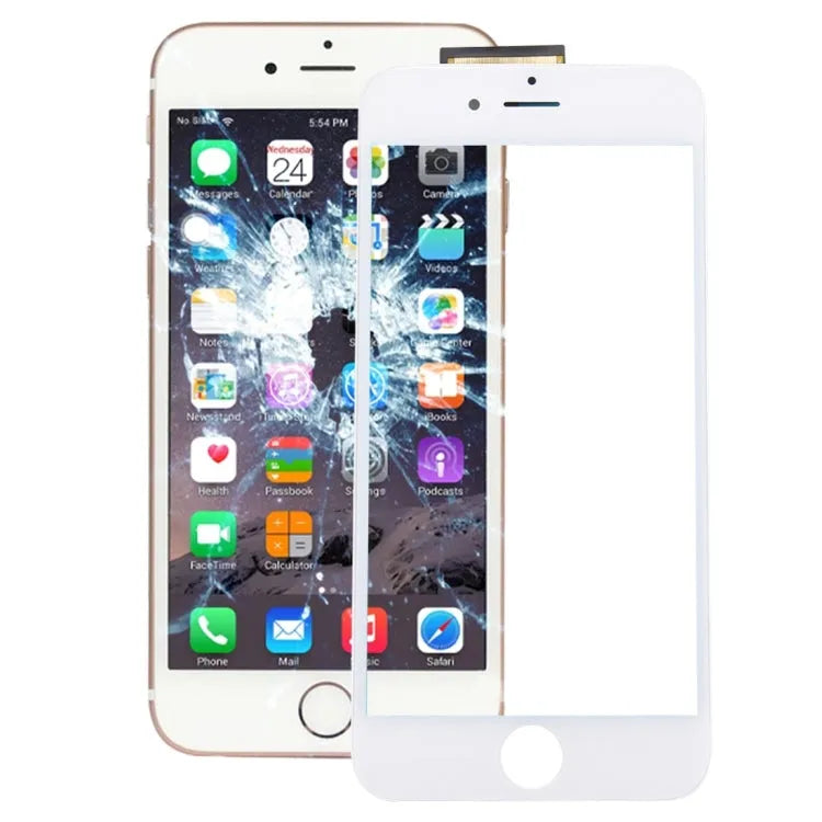 Aanraakpaneel met frame en OCA-lijm voor iPhone 6s (wit)