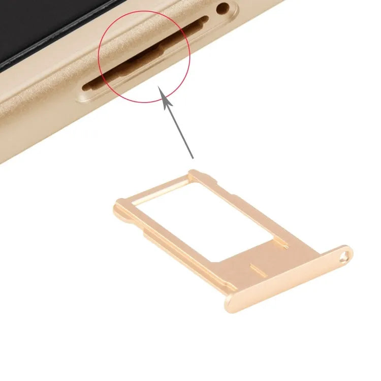 Simkaarthouder voor iPhone 6 Plus (goud)
