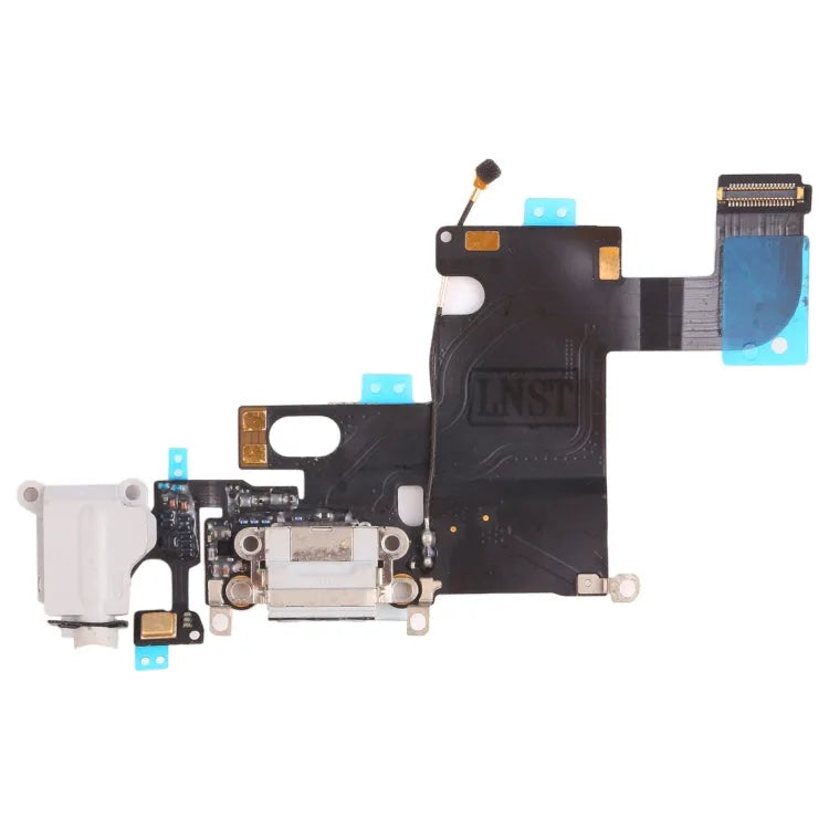 Oplaadpoort-flexkabel voor iPhone 6 (lichtgrijs)