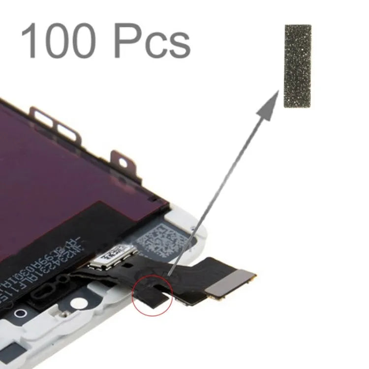LCD-stick wattenschijfjes voor iPhone 6 (100 stuks)