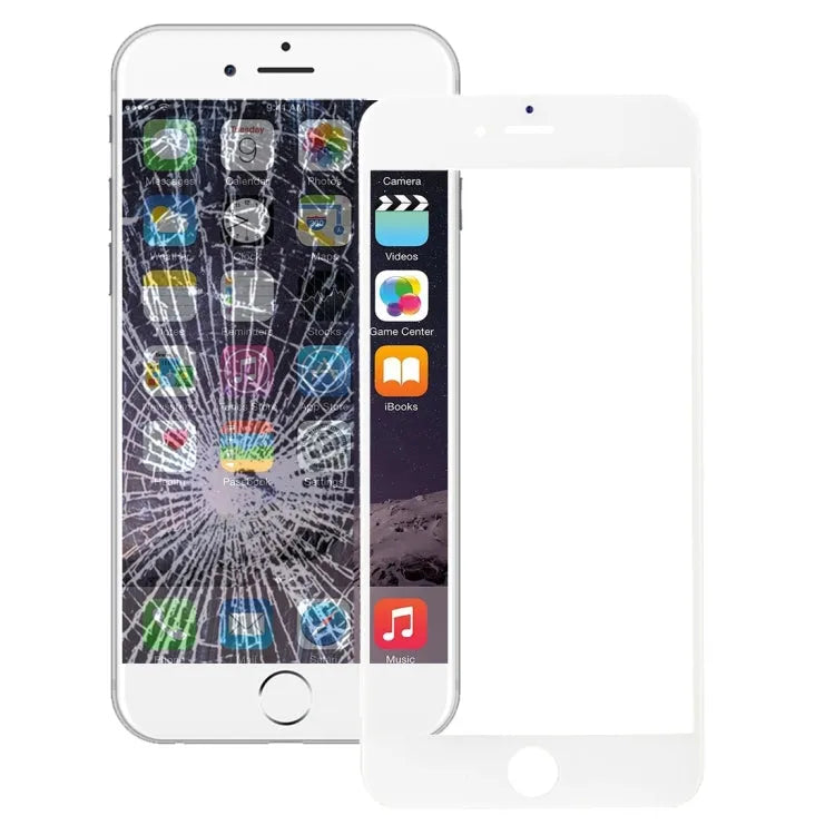 Voorglas met LCD-frame en OCA-lijm voor iPhone 6 (wit)