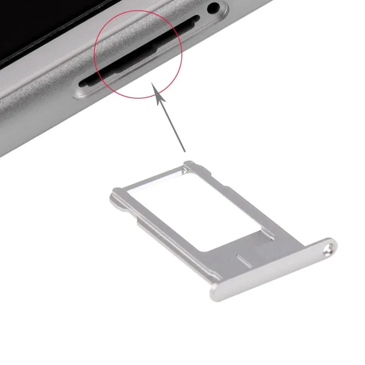 Simkaarthouder voor iPhone 6 Plus (grijs)