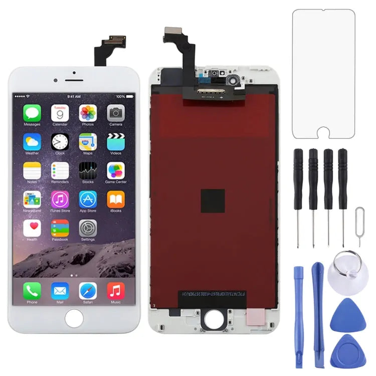 Schermblok LCD met digitizer voor iPhone 6 Plus (wit)