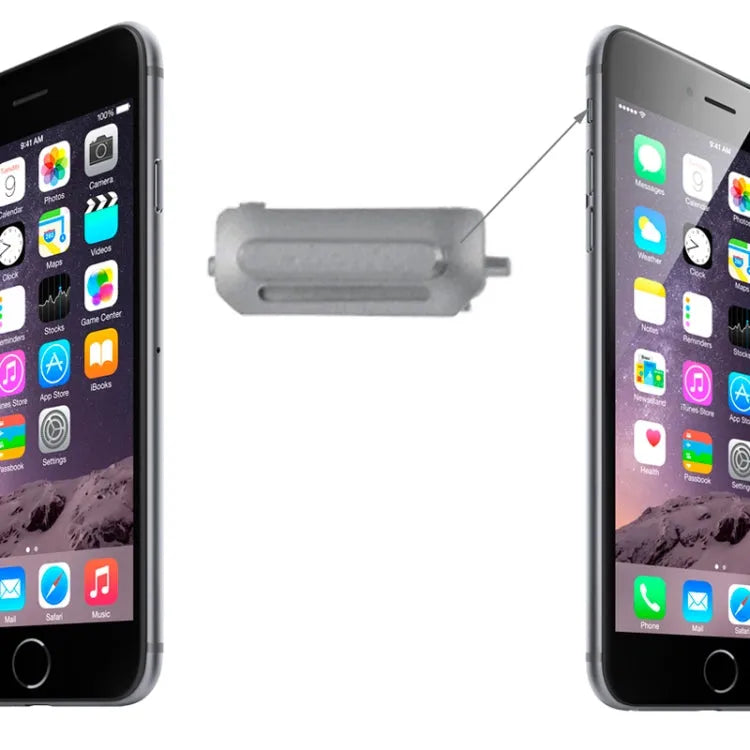 Mute-schakelaar voor iPhone 6 en 6 Plus (grijs)