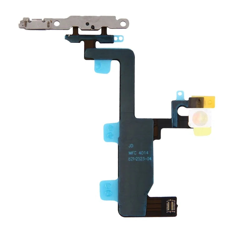 Aan/uit-knop- en zaklamp-flexkabel met beugels voor iPhone 6