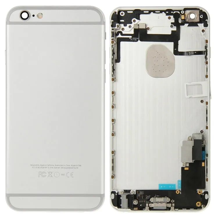 Volledige achterbehuizing voor iPhone 6 Plus (zilver)