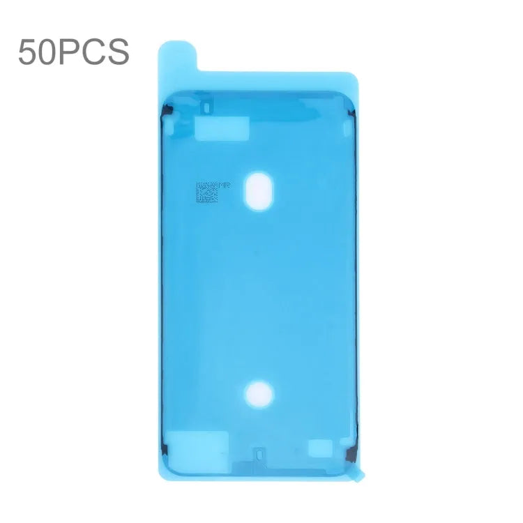 50 stuks waterdichte schermlijm voor iPhone 7 Plus front-bezel (zwart en wit)