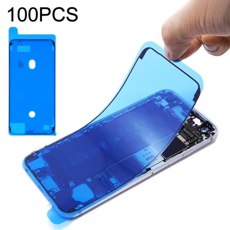 100 stuks waterdichte bezel-stickers voor iPhone 7 Plus LCD-frame