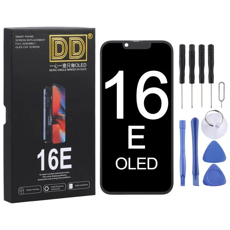 Soft OLED-scherm met digitizer voor iPhone 16e (DD, 1,1 mm)